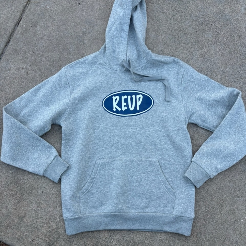 Gray Men's Hoodie